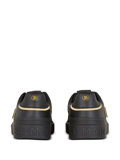 Balmain Tênis B-Court de couro