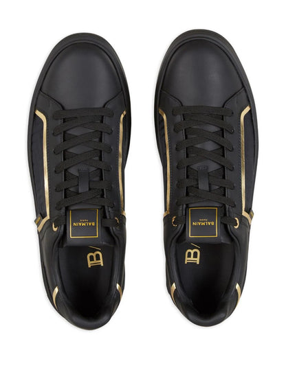 Balmain Tênis B-Court de couro