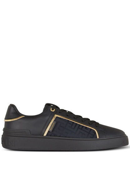 Balmain Tênis B-Court de couro