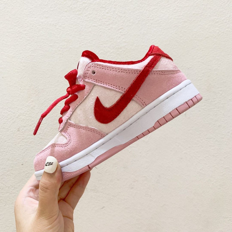 Tênis Cano Baixo Infantil Couro Rosa Padrão Estampado