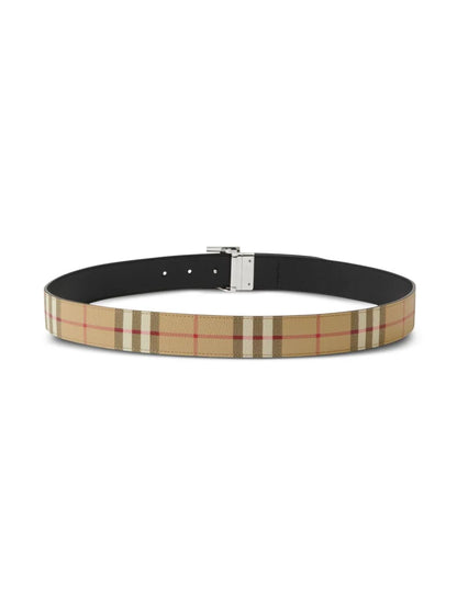 Burberry Cinto dupla face Vintage Check