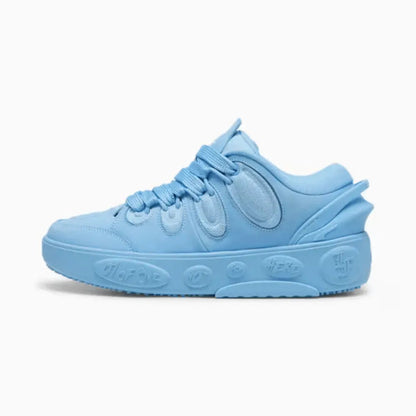 Tênis Couro Azul Casual