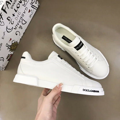 Tênis Couro Casual Branco