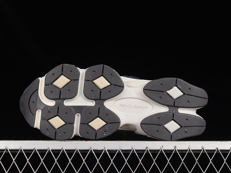 Tênis Runner Malha Natural e Indigo Solado Contrastante