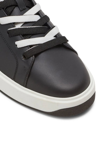 Balmain Tênis de couro B-Court