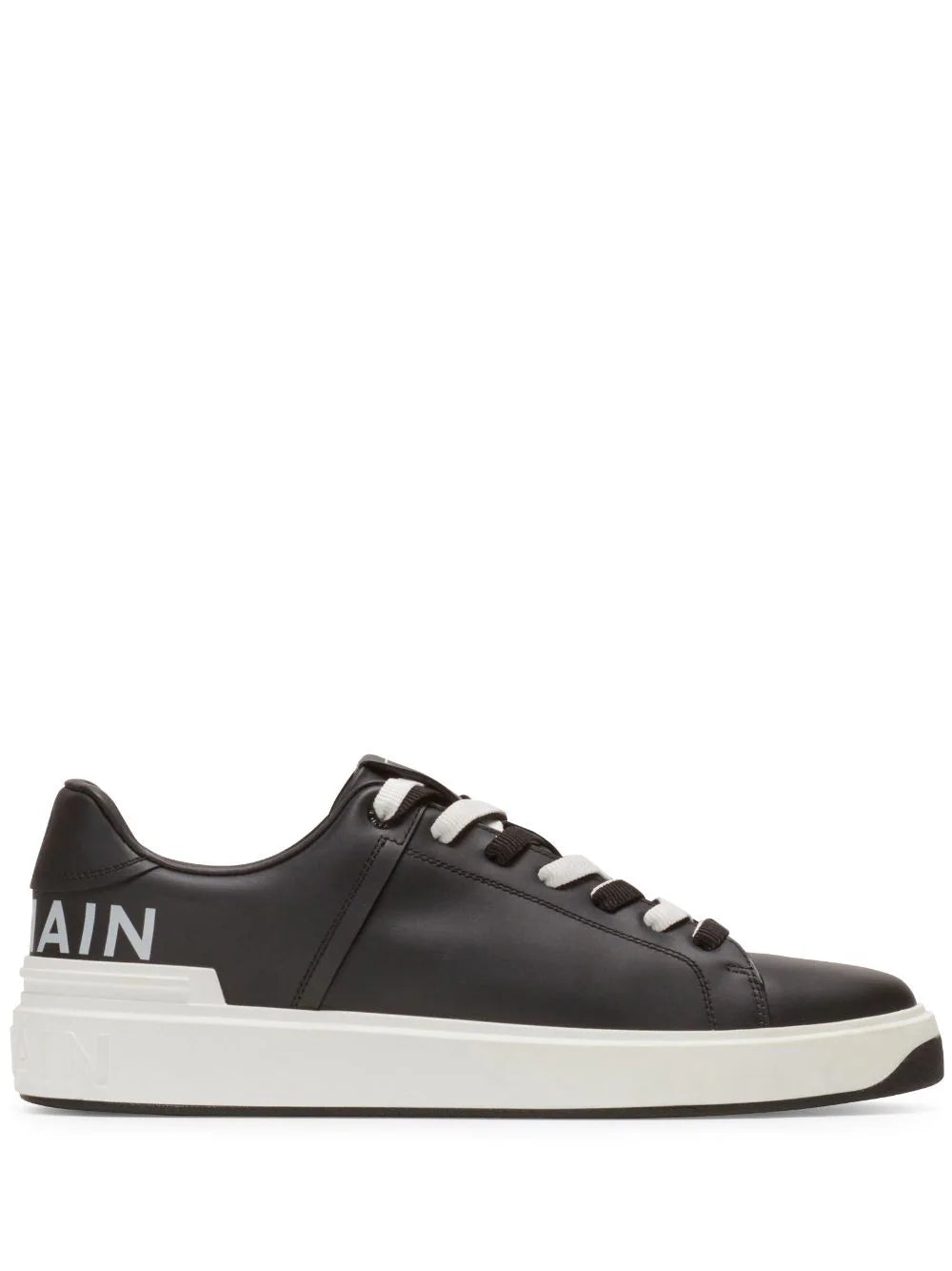 Balmain Tênis de couro B-Court