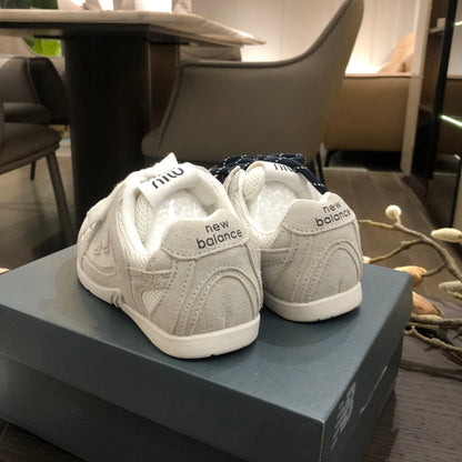 Tênis Infantil Cinza Solado Espesso Casual