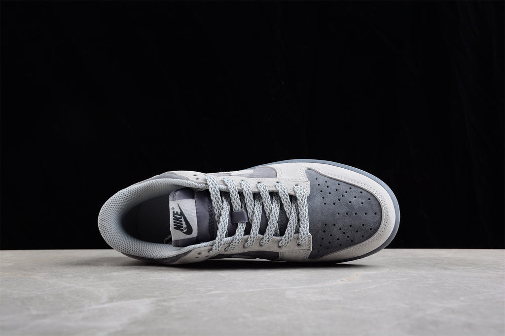 Tênis Cano Baixo Skate Couro Branco Preto Arte Gráfica
