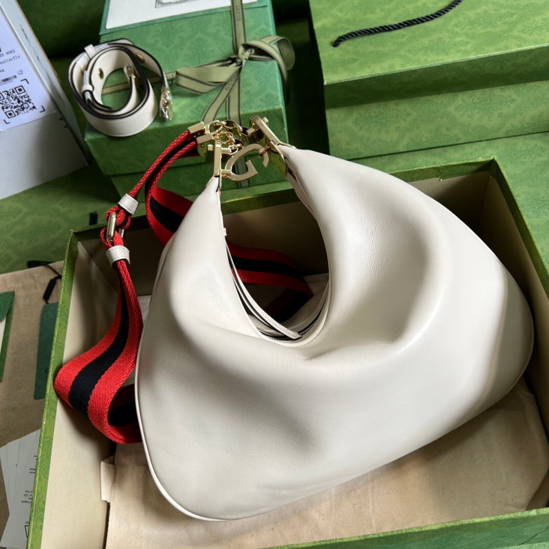 Bolsa Tiracolo Couro Estruturada Pequena