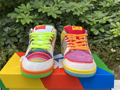 Tênis Cano Baixo Skate Multicolorido Padrão Yuanyang