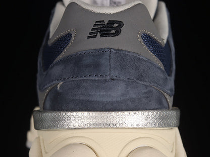 Tênis Runner Malha Navy Detalhe Branco