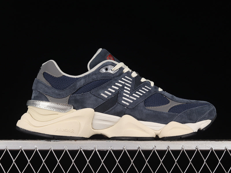 Tênis Runner Malha Navy Detalhe Branco
