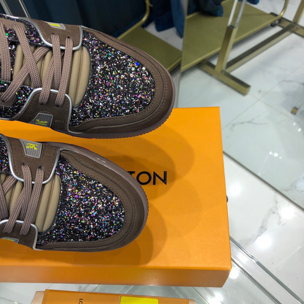Tênis Casual Cinza Multicolorido