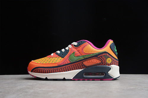 Tênis Runner Malha Multicolorido Estampa Caveira