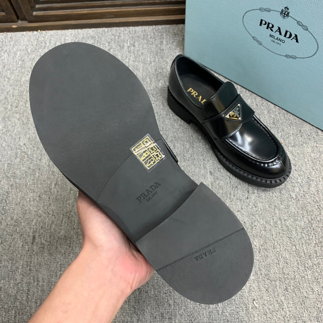 Mocassim Couro Preto Clássico