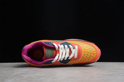 Tênis Runner Malha Multicolorido Estampa Caveira