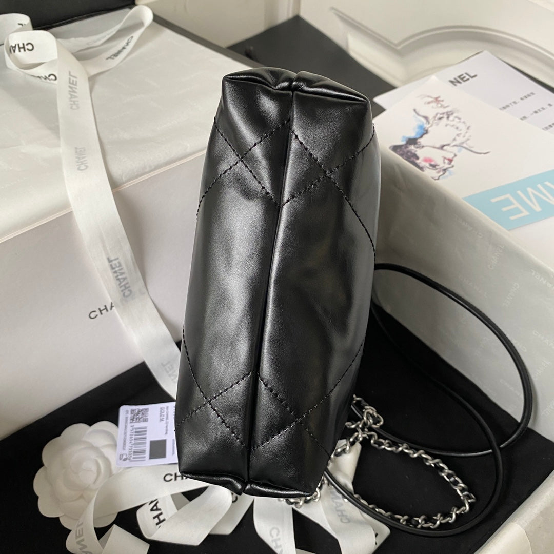 Bolsa Handbag Couro Bezerro Dourada Tamanho Mini
