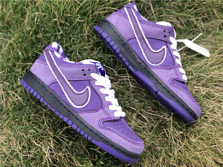 Tênis Skate Couro Cano Baixo Roxo