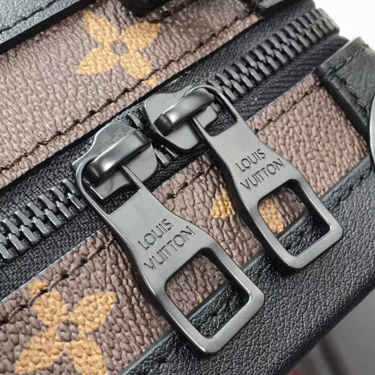 Louis Vuitton Vertical Soft Trunk Monogram Black
