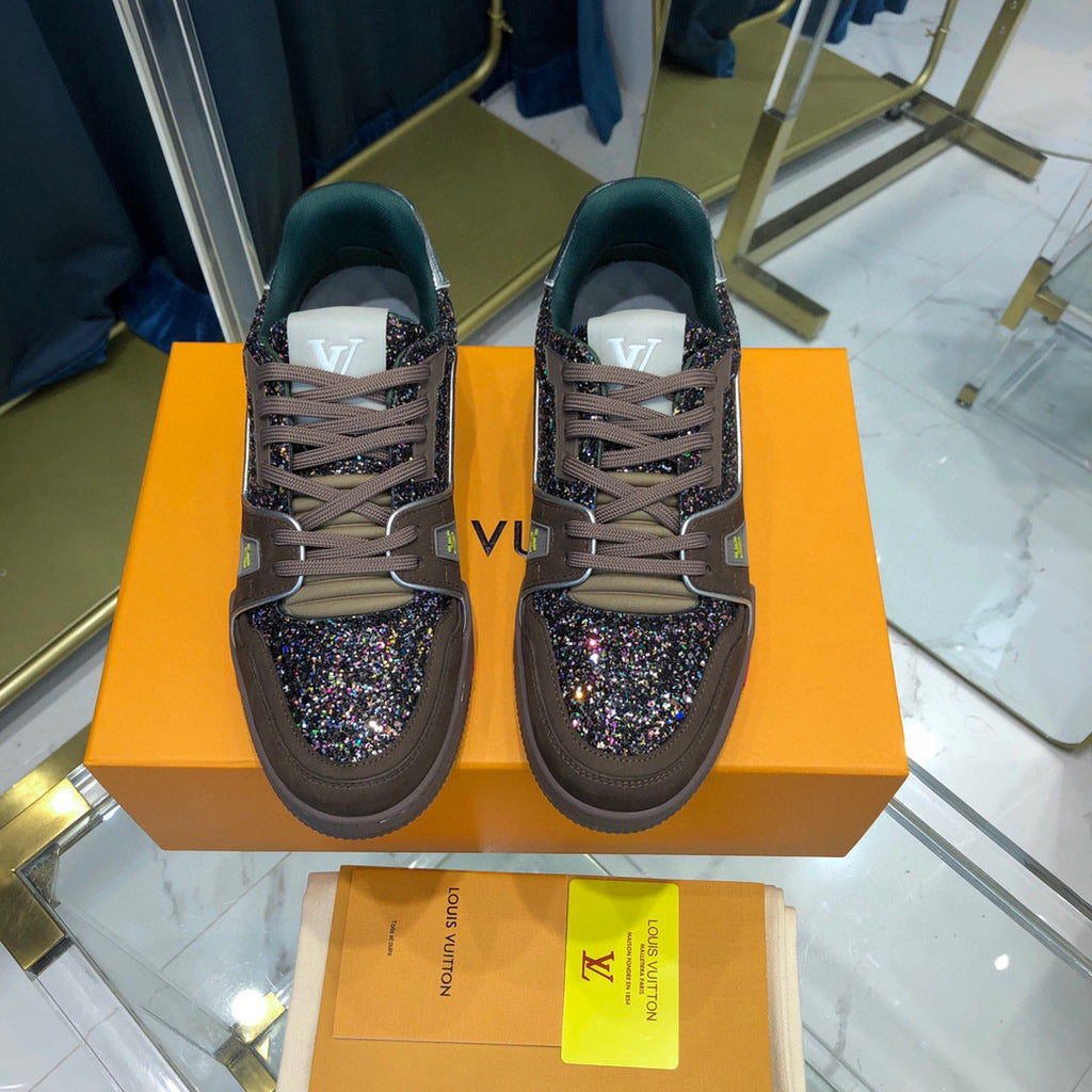 Tênis Casual Cinza Multicolorido