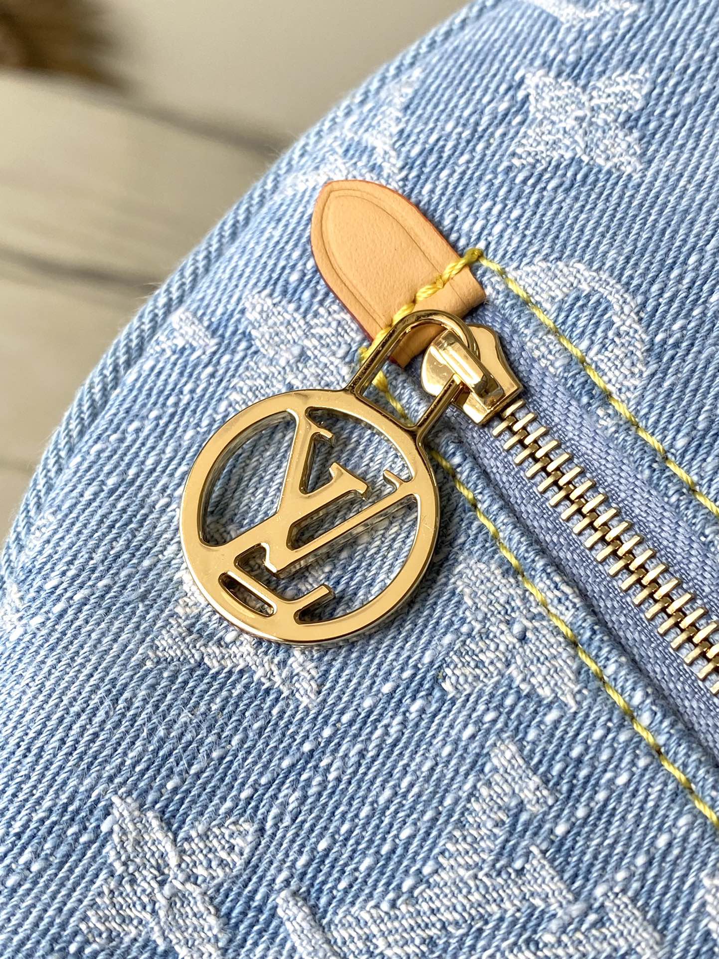 Bolsa Loop Denim Azul Céu