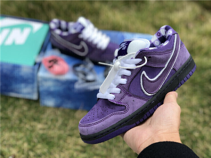 Tênis Skate Couro Cano Baixo Roxo