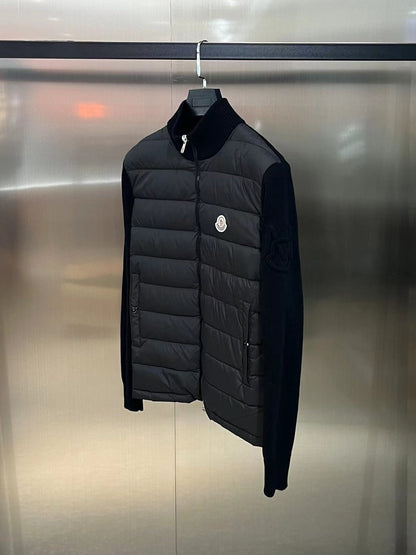 Cardigan Acolchoado Leve Preto