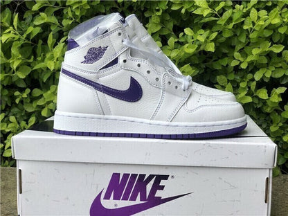 Tênis Cano Alto Basquete Couro Roxo