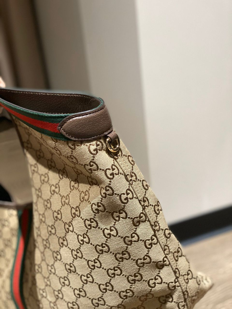Bolsa Tote Grande Couro Liso Preto