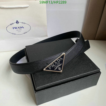 Cinto Couro com Placa Retangular