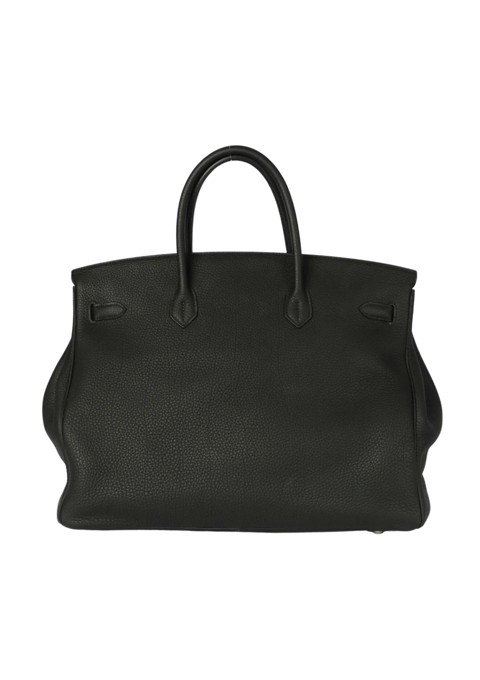 Bolsa Satchel Couro Preto com Alça Superior