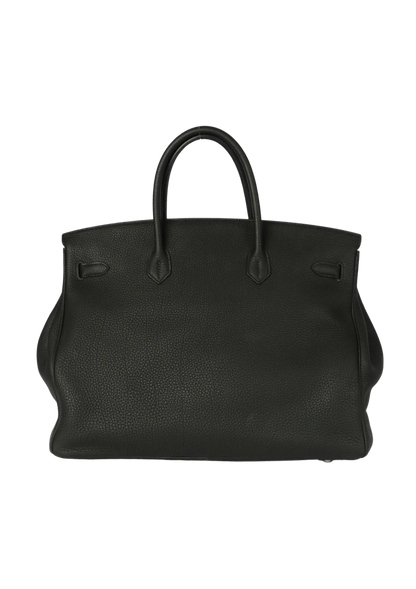Bolsa Satchel Couro Preto com Alça Superior