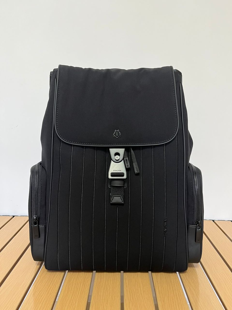 Mochila Poliéster Cinza Compartimentos Funcionais