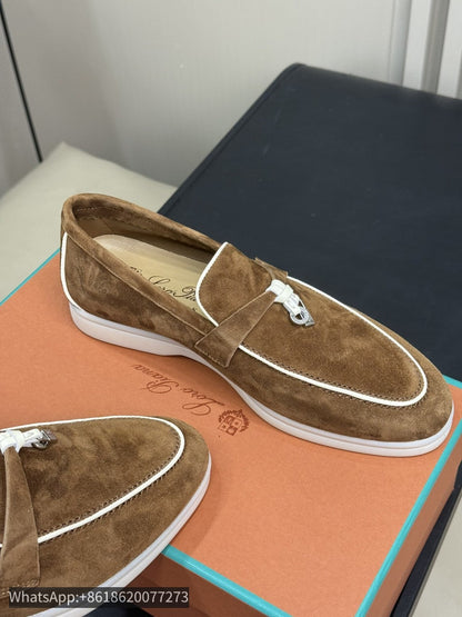 Tênis Casual Camurça Marrom