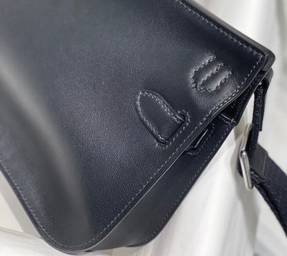 Bolsa Pequena Couro Preto Mini