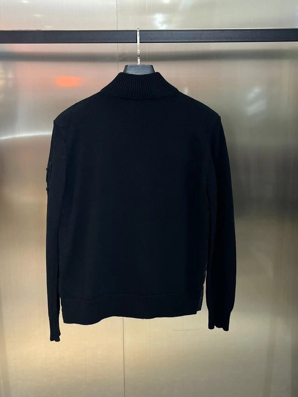 Cardigan Acolchoado Leve Preto
