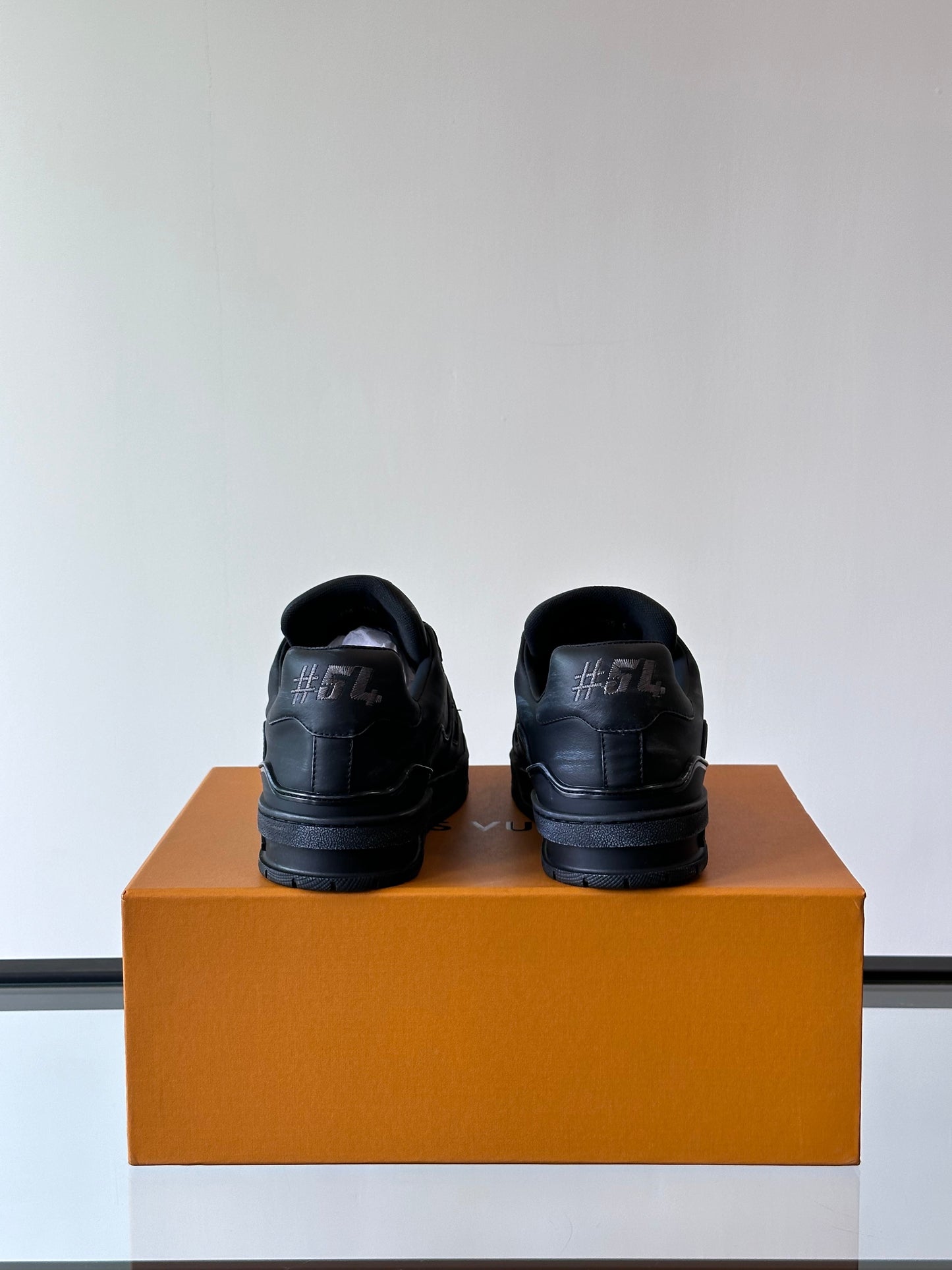 Tênis Casual Couro Preto