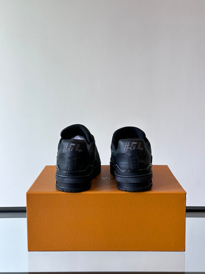 Tênis Casual Couro Preto