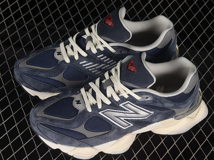 Tênis Runner Malha Navy Detalhe Branco