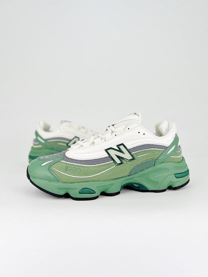 Tênis Runner Mesh Verde Cinza
