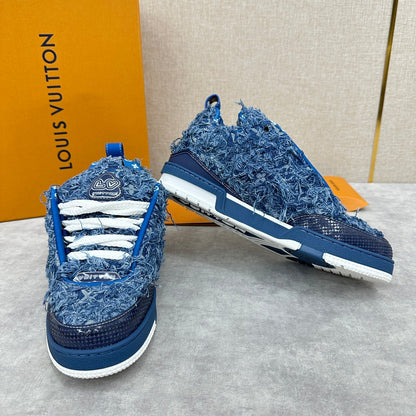Tênis Skate Azul Casual