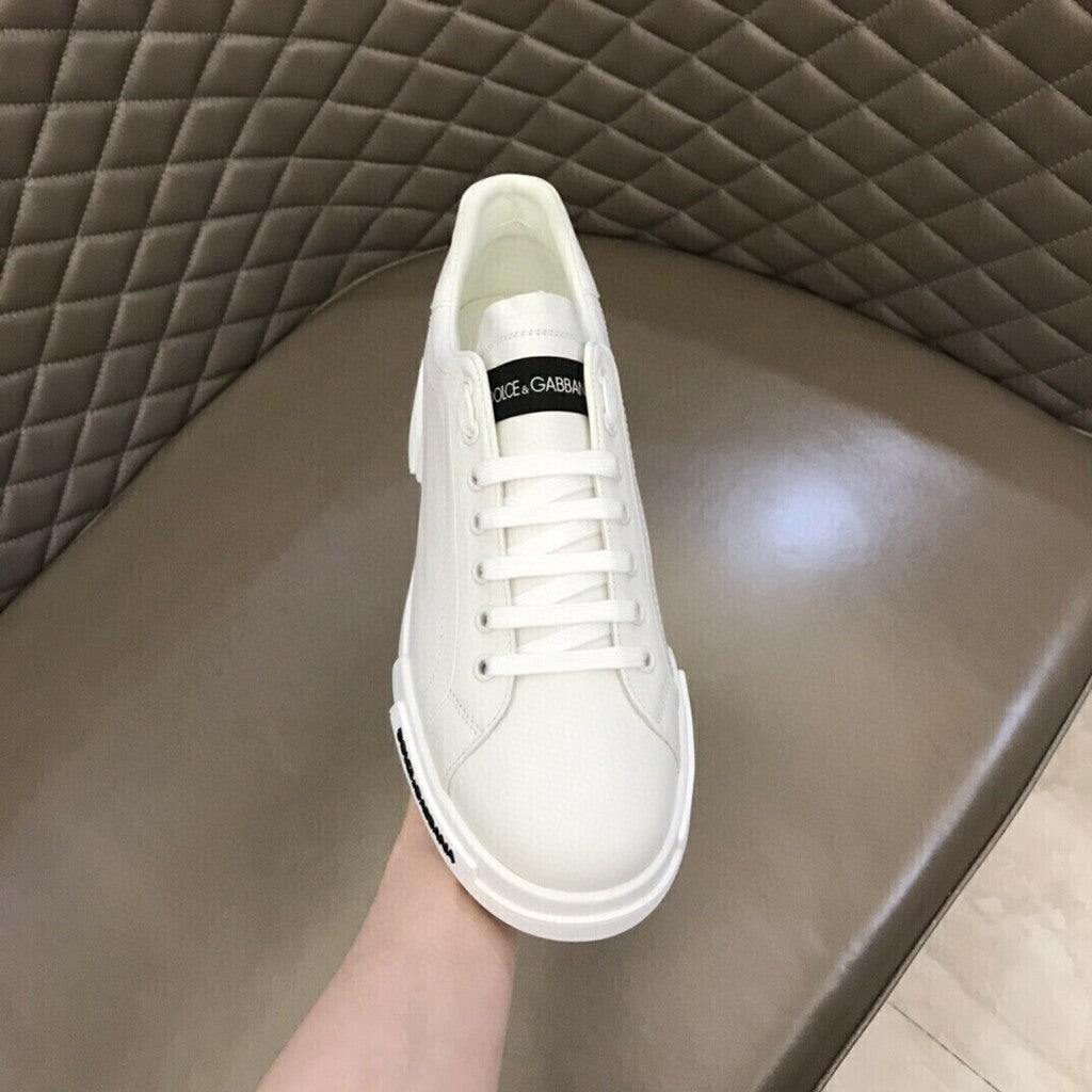 Tênis Couro Casual Branco