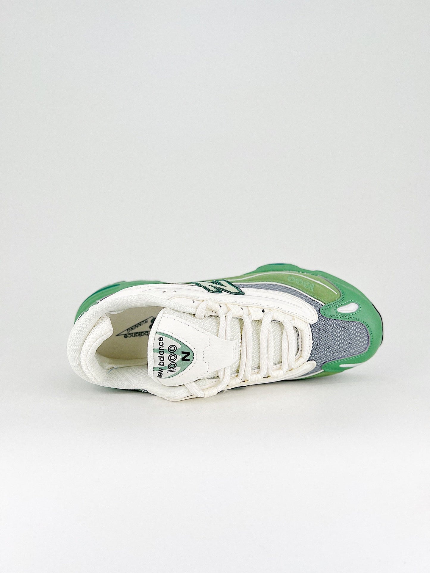 Tênis Runner Mesh Verde Cinza