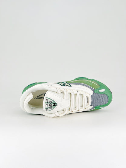 Tênis Runner Mesh Verde Cinza