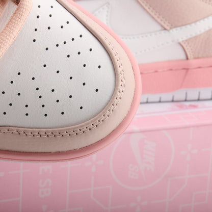 Tênis Cano Baixo Skate Couro Rosa Pombinha