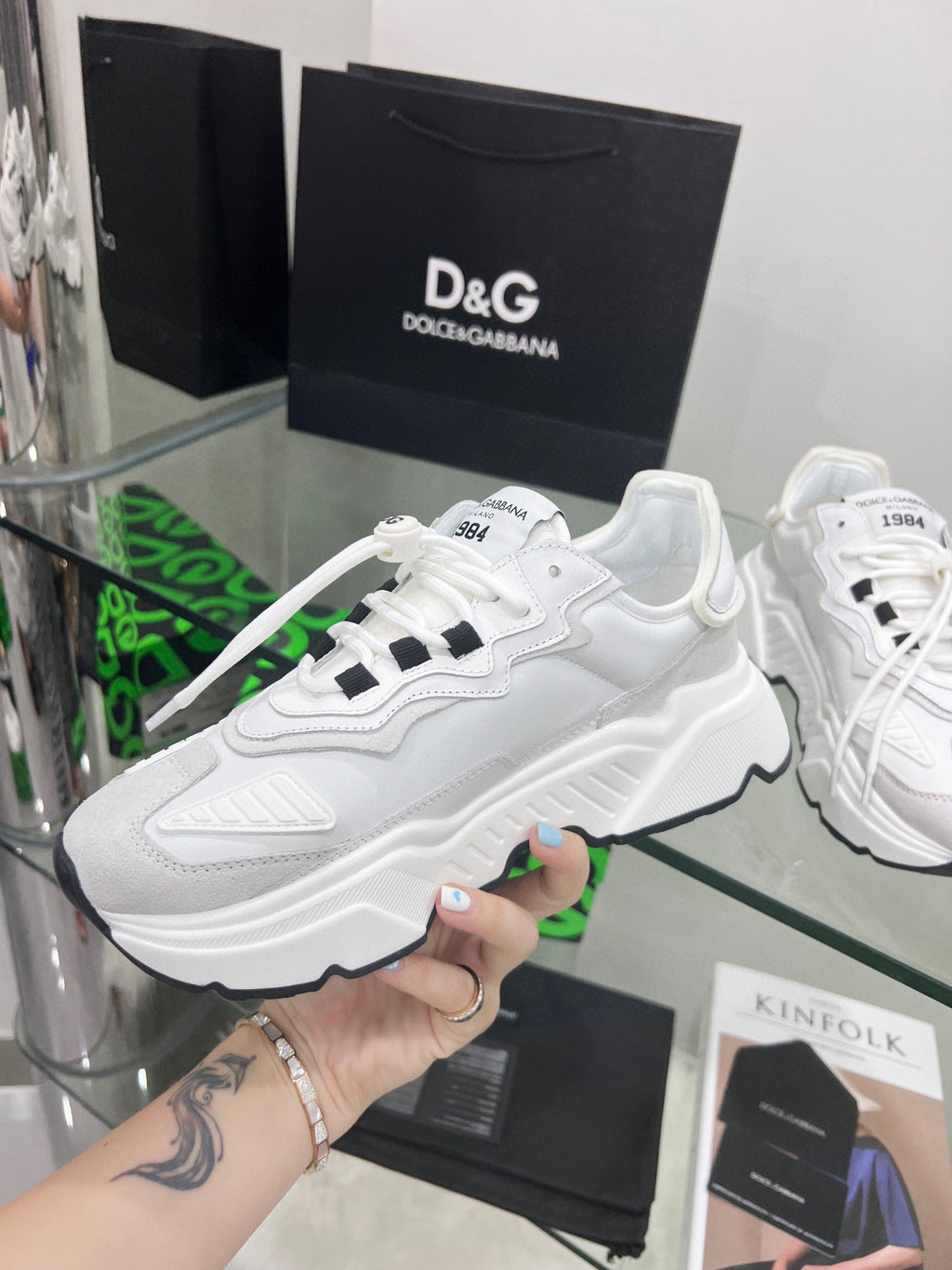 Tênis Couro Branco Cano Baixo Casual