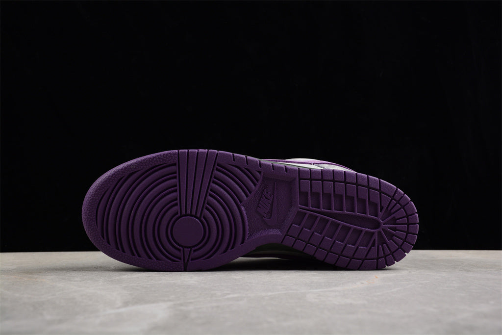 Tênis Cano Baixo Couro Roxo Detalhe Pombo