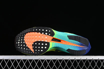 Tênis Running Malha Técnica Cinza Preto Detalhes Coloridos