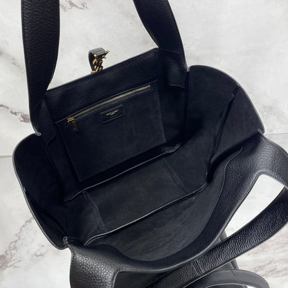 Bolsa Ombro Couro Estruturada Bege
