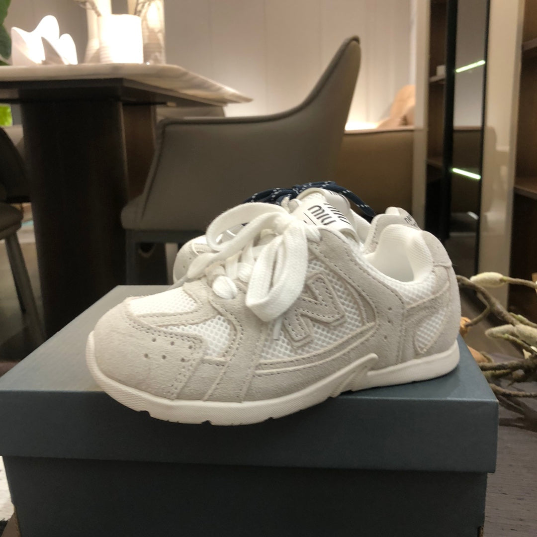 Tênis Infantil Cinza Solado Espesso Casual